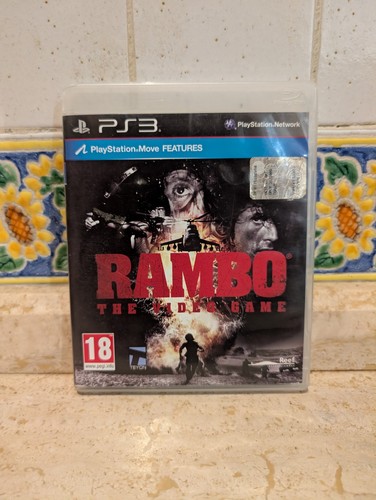 Rambo the video game sony - rambo,