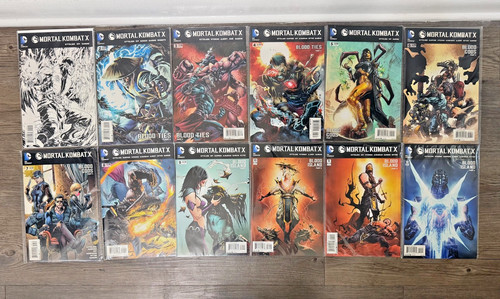 Mortal kombat set 12 serie - kombat, x
