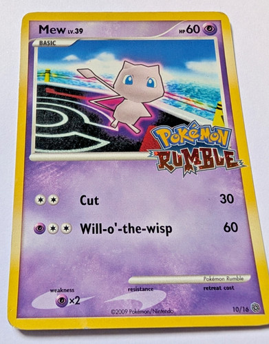 Mew pokemon rumble - 10/16,